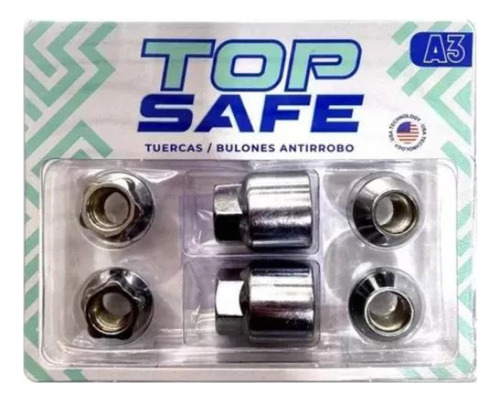 A3 Bulones Antirrobo Ford/honda/chevrolet - Top Safe