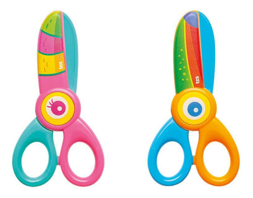 Tesoura Plástica Nhac - 13 Cm - Cart Com 1 Um - Tris
