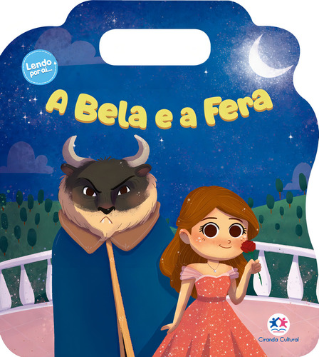 A Bela e a Fera, de Blanca Alves Barbieri, Paloma. Lendo por aí Editorial Ciranda Cultural Editora E Distribuidora Ltda., capa mole em português, 2022