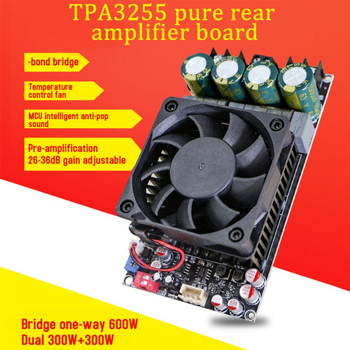 Placa Amplificadora De Audio Zk-2 3002 Tpa3255 Estéreo 300wx