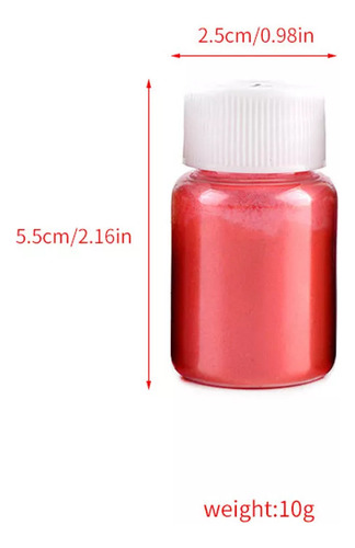 Color De Maquillaje Artístico Con Jabón De Mica Nacarada