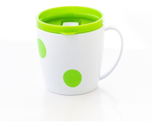 Imagen 2 de 8 de Taza Termica Doble Capa Con Tapa 330 Cc 4 Colores Lunares
