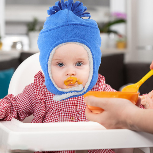 1 Juego De Gorro De Invierno Y Guantes Para Bebés, Gorro Con