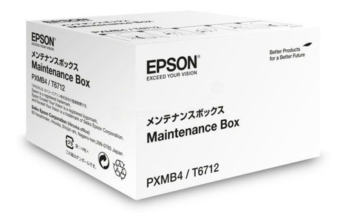 Caja Mantenimiento Epson T6712 Wf-6090 Wf-6590 Wf-859