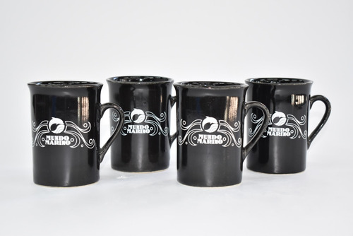 Imagen 2 de 2 de Taza Tulipa Mundo Marino 225 Cc Promo *6 Blanco