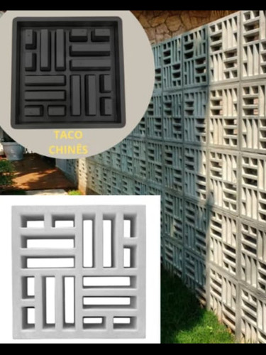 Pingadeiras, Cobogó, Placa 3d , Jardim