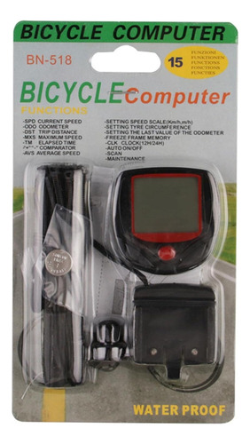 Velocimetro Digital Bicicleta Computadora 15 Funciones