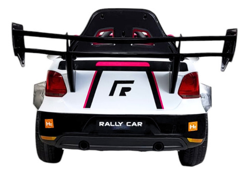 Montable Electrico Para Niños Carro Rally Con Control Color Rosa