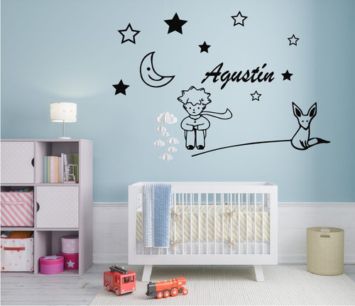 Vinilo Decorativo Adhesivo Diseño Infantil Principito