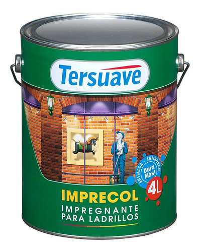 Impregnante Ladrillos Imprecol Satinado Tersuave 20 Lts