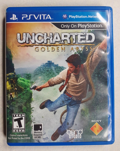 Uncharted Golden Abyss Playstation Vita