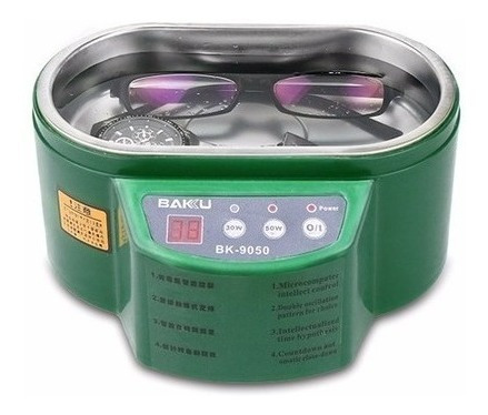 Imagen 5 de 7 de Limpiador Ultrasonico De Cartuchos Joyeria Gafas Baku 30/50w