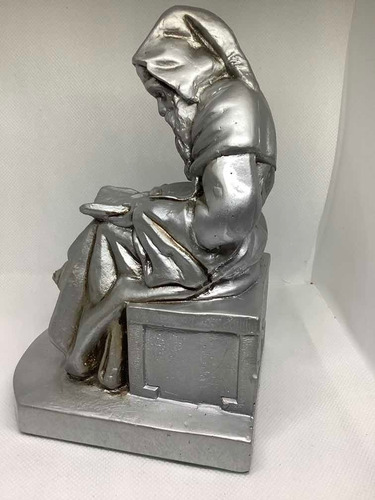 Imagen 7 de 8 de Escultura - Monje Lector - Apoya Libros - Soporte Libros -
