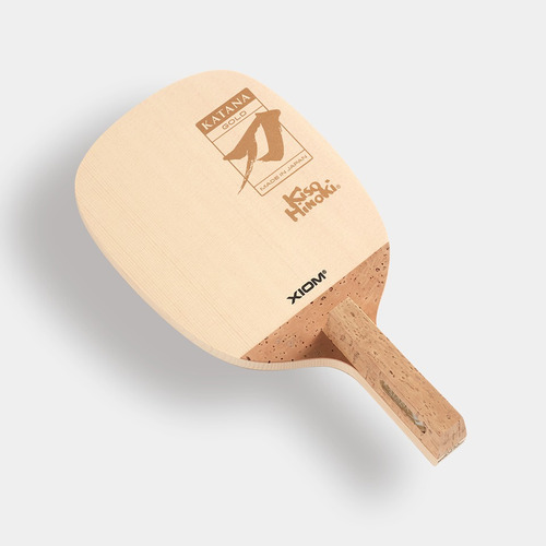 Raquete de ping pong Xiom Raquete Caneta XIOM - Katana Gold madeira JP (Japonês)