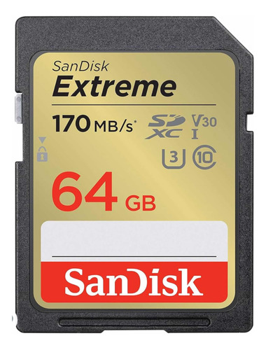 Memoria Sd Sandisk Extreme 64g