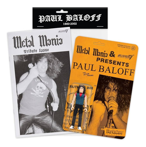 Super 7 - Baloff - Paul Baloff (incluye Fanzine)