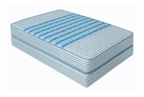 Colchon Supremo Hotelero Individual - Azul Këssa Muebles
