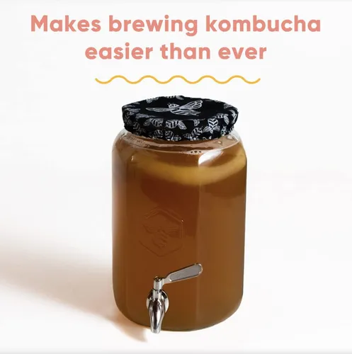 Craft A Brew - Tarro De Kombucha Con Válvula Dispensadora .
