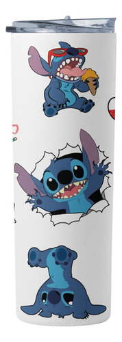 Termo Skinny Disney Stich Caras 