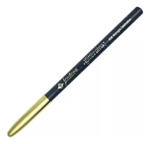 Lapiz Con Brillo Jordana Para Ojos Acabado Brillante Color 606 Midnight Celebration