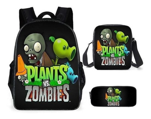 Mochila Zombie Vs. Plantas Zombies Vs. Plantas