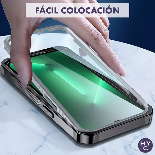 Imagen 5 de 10 de Funda Compatible iPhone 14 Pro Alto Impacto + Vidrio