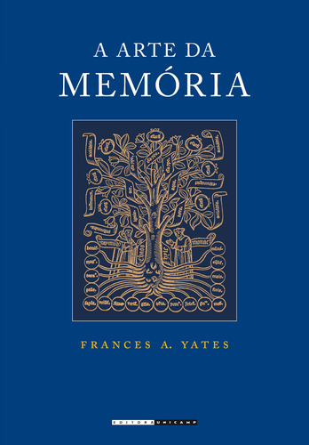 A arte da memória, de Frances A Yates. Editora UNICAMP, capa mole em português