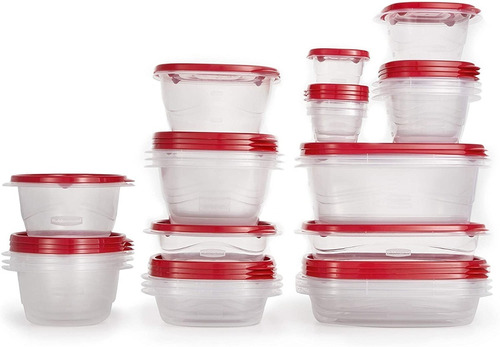 Contenedores Para Alimento Rubbermaid Easy Find 26 Piezas 