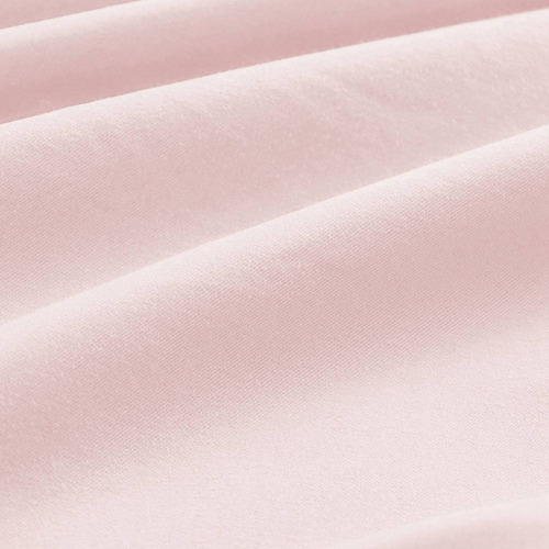 Set 2 Fundas + 2 Almohada 50x70 Cm Home Cama 3angeli Color Rosa Liso