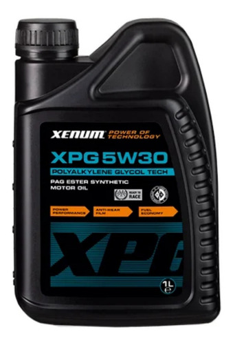 Aceite Full Sintético Pag Éster Xpg 5w30 1 L Xenum (bélgica)