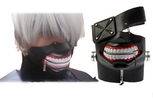 Máscara De Cosplay De Tokyo Ghoul Kaneki Ken 3d Para Hallowe