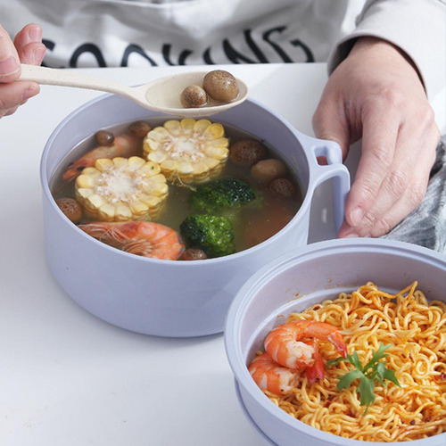 Set De Cuencos Para Microondas Para Ramen, 6 Unidades, Fideo