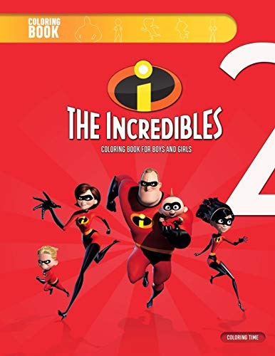 The Incredibles 2 Coloring Book