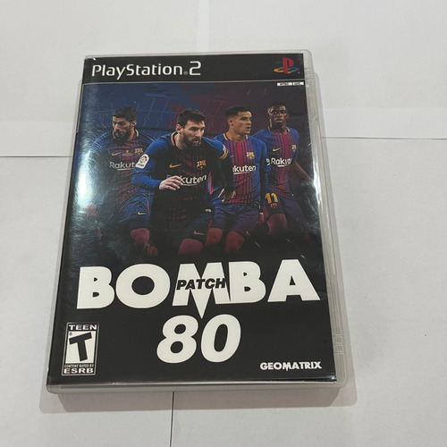 Jogo Bomba Patch 80 Play 2 Com Capa E Poster Ps2