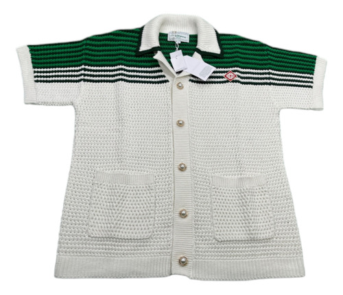 Camisa Casablanca Tennis Crochet Shirt