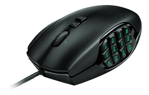 Imagen 6 de 10 de Mouse Gamer Logitech G600 20 Botones 8200 Dpi Luz Usb Pce