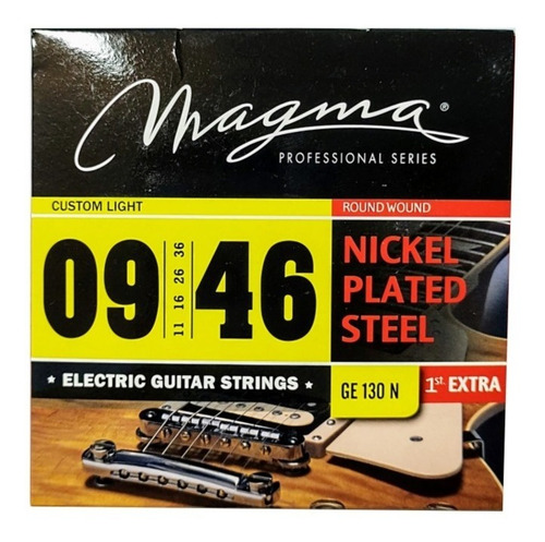 Imagen 1 de 2 de Cuerdas Magma Para Guitarra Eléctrica .009