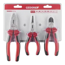 Comprar Jogo De Alicates Corte, Bico, Universal Gedore Red R28001004