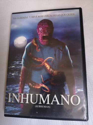 Inhumano Película Dvd Original Terror Suspenso 