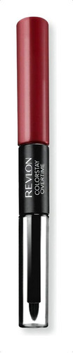 Labial Revlon Lipcolor ColorStay Overtime color ultimate wine brillante