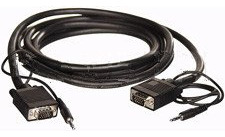 Tecnec Combo Vga Mini Stereo Macho Plug 35 Ft-by