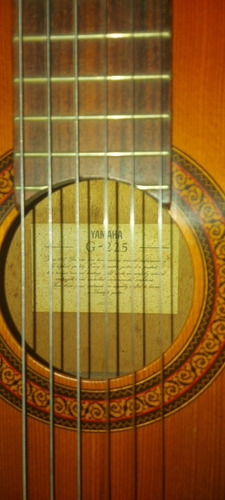 Imagen 2 de 5 de Guitarra Yamaha G 225 Reliquia