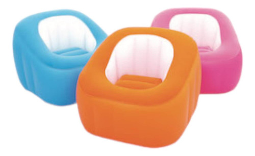 Sillón Inflable Comfi Cube 74cmx74cmx64cm Bestway