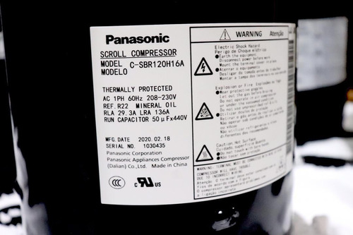 Compresor Scroll Panasonic 3ton (36000btu)