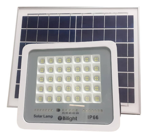 Reflector Solar 100w Led Recargable Control Remoto Bilight