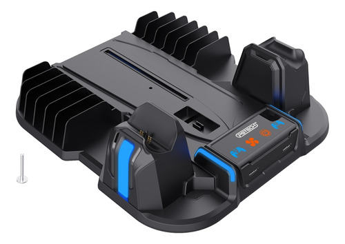 Para Consola Ps5 Slim Cooling Dock Multifuncional, Juego Ps