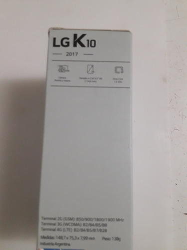 Caja Vacía LG K10