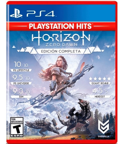 Horizon Zero Dawn Co Ps4 Juego Físico Playstation 4 + Regalo