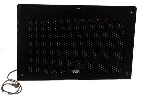 Panel calefactor eléctrico Calden Extra Chato 1250 W negro 220V 