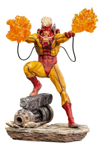 Pyro X-men 1/10 Iron Studios Ja Exposto
